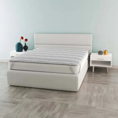 MB HOME BASIC Bamboe Topper - Ventileert en voorkomt zweten MB HOME BASIC Bamboe Topper - Ventileert en voorkomt zweten