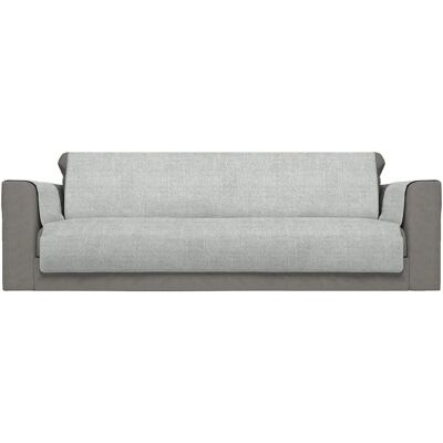 Housse de Canapé MB HOME - Antidérapante, 4 Places, Gris Clair Housse de Canapé MB HOME - Antidérapante, 4 Places, Gris Clair