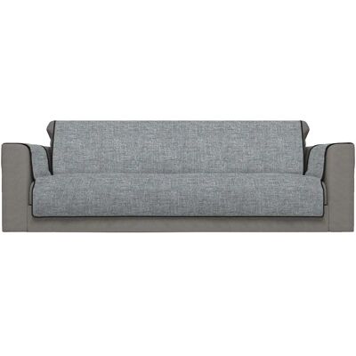 MB HOME BASIC Housse de Canapé - 4 Places, Gris Foncé MB HOME BASIC Housse de Canapé - 4 Places, Gris Foncé