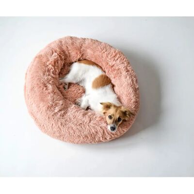 Cama para perros y gatos MB HOME BASIC - Poliéster suave, redonda, bordes elevados Cama para perros y gatos MB HOME BASIC - Poliéster suave, redonda, bordes elevados