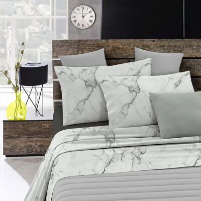Ensemble de lit Marbre Fashion - Microfibre, 1.5 Personnes Ensemble de lit Marbre Fashion - Microfibre, 1.5 Personnes