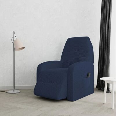 Housse de relaxation élastique Groupon - Bleu foncé Housse de meuble Housse de relaxation élastique Groupon - Bleu foncé Housse de meuble
