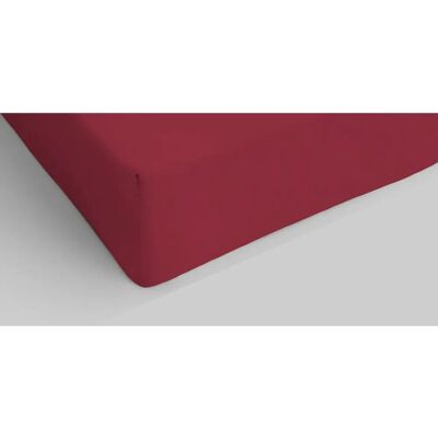 Drap-housse Bordeaux Élégant Datex Drap-housse Bordeaux Élégant Datex