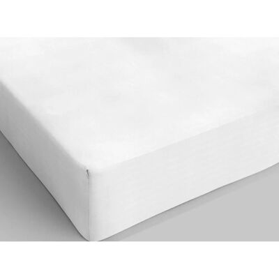 Drap-housse Elegant Datex avec Coins - Microfibre, Blanc Drap-housse Elegant Datex avec Coins - Microfibre, Blanc