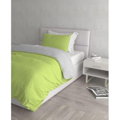 Ensemble de Parure de Couette Vert/Gris - Housse de Couette Ensemble de Parure de Couette Vert/Gris - Housse de Couette