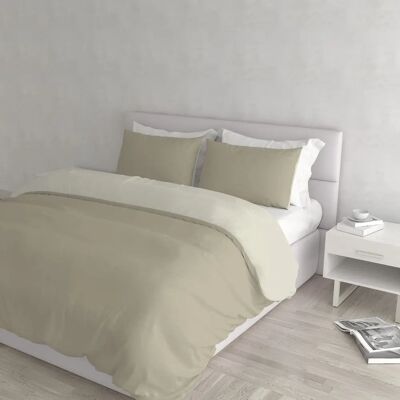 MB Home Supreme Taupe/crème Ensemble de linge de lit - Parure MB Home Supreme Taupe/crème Ensemble de linge de lit - Parure