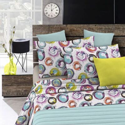 MB HOME BASIC Parure de lit microfibre Fantasy - Parure de lit MB HOME BASIC Parure de lit microfibre Fantasy - Parure de lit