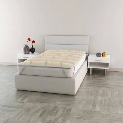 MB HOME Surmatelas en cuivre - Respirant, Antistatique, Fabriqué en Italie MB HOME Surmatelas en cuivre - Respirant, Antistatique, Fabriqué en Italie