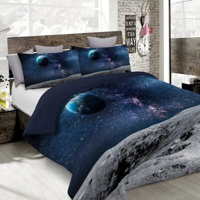 Ensemble housse de couette Earth - Microfibre, Italie, Double Ensemble housse de couette Earth - Microfibre, Italie, Double