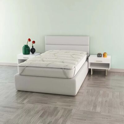 MB HOME BASIC Matelas en chanvre 1,5 places - Topper MB HOME BASIC Matelas en chanvre 1,5 places - Topper