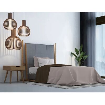 Ensemble de literie Trendy - Coton, Gris, Simple Ensemble de literie Trendy - Coton, Gris, Simple