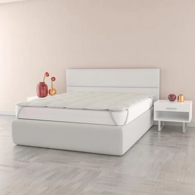 Surmatelas Sherpa Datex - Rembourré, Chaud, Sangles Élastiques - Pour Matelas Surmatelas Sherpa Datex - Rembourré, Chaud, Sangles Élastiques - Pour Matelas