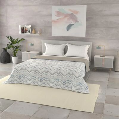 Housse de duvet d'été imprimée en microfibre italienne - Housse Housse de duvet d'été imprimée en microfibre italienne - Housse