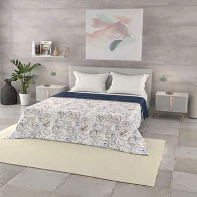 Drap d'été en microfibre fabriqué en Italie - 250x240cm Drap d'été en microfibre fabriqué en Italie - 250x240cm