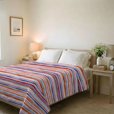 MB HOME Basic Couette d'été - Imprimé, Microfibre, 2 places MB HOME Basic Couette d'été - Imprimé, Microfibre, 2 places