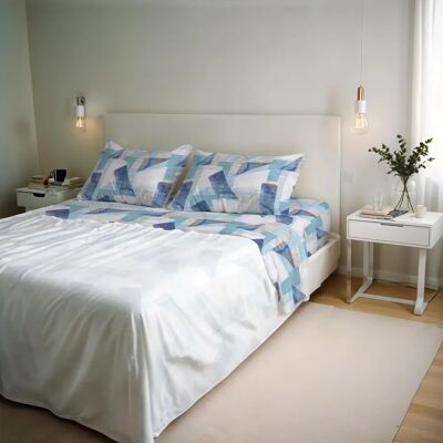 Datex Bedding Set - Blue Comfort for Modern and Classic Bedrooms Datex Bedding Set - Blue Comfort for Modern and Classic Bedrooms