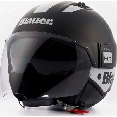 Casco Jet Blauer Bet HT - Fibra di vetro, Interni removibili, ECE 22.06 Casco Jet Blauer Bet HT - Fibra di vetro, Interni removibili, ECE 22.06