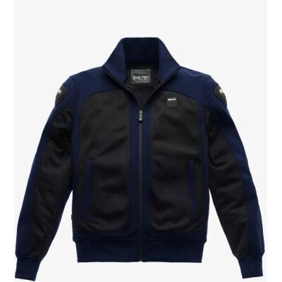 Blauer Easy Air Pro Giacca in tessuto per moto - Nero Blu - 2XL Blauer Easy Air Pro Giacca in tessuto per moto - Nero Blu - 2XL