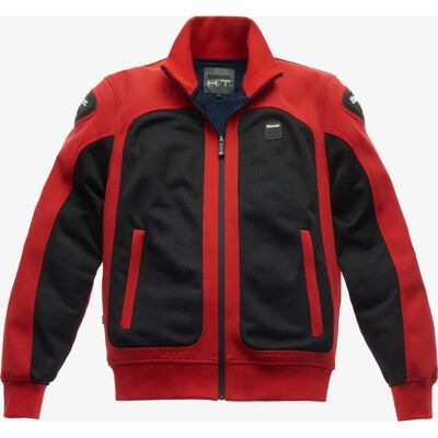 Blauer Easy Air Pro Giacca tessile da moto - Nero Rosso - 3XL Blauer Easy Air Pro Giacca tessile da moto - Nero Rosso - 3XL