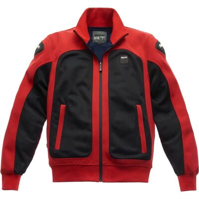 Giacca tessile per moto Blauer Easy Air Pro - Unisex - Nero Rosso Giacca tessile per moto Blauer Easy Air Pro - Unisex - Nero Rosso