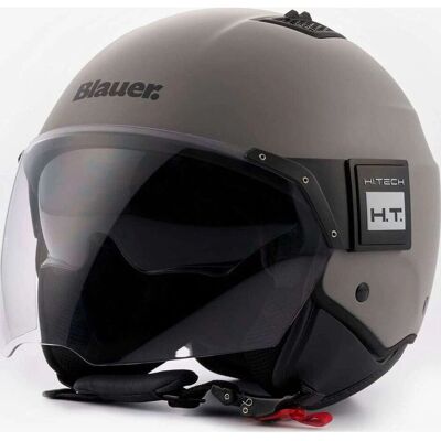 Casco Jet Monocromatico Blauer Bet - Grigio - 2XS - Unisex Casco Jet Monocromatico Blauer Bet - Grigio - 2XS - Unisex