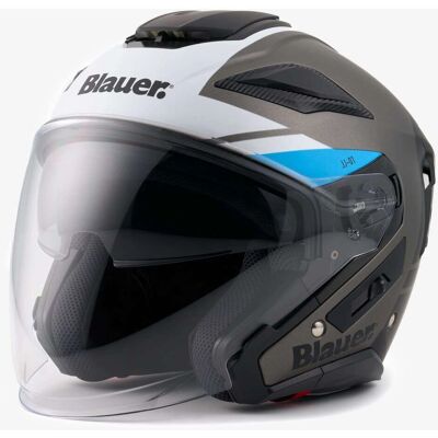 Casco Moto Blauer JJ-01 - Doppia Visiera - Unisex Casco Moto Blauer JJ-01 - Doppia Visiera - Unisex