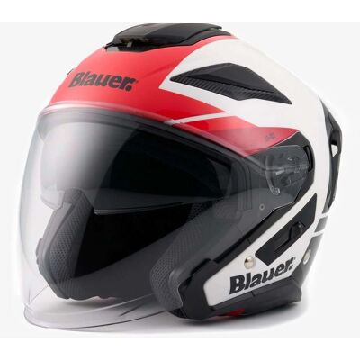 Casco Jet Moto Blauer JJ-01 - Doppia Visiera - S Casco Jet Moto Blauer JJ-01 - Doppia Visiera - S