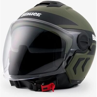 Casco Moto Blauer - Doppia Visiera - XL - Sicurezza & Stile Casco Moto Blauer - Doppia Visiera - XL - Sicurezza & Stile