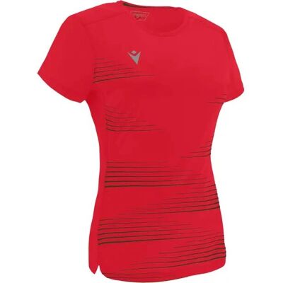 MACRON Irma Rouge 2XL T-Shirt de Femme pour Fitness - Publicité MACRON Irma Rouge 2XL T-Shirt de Femme pour Fitness - Publicité