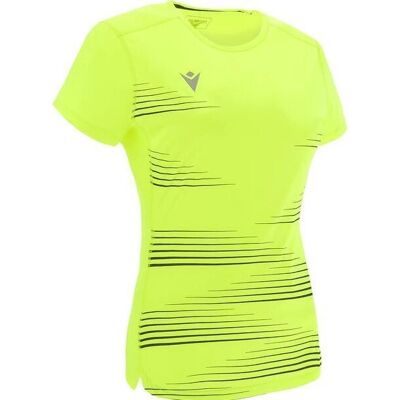 MACRON Irma T-Shirt Fitness Jaune - T-Shirt - Publicité MACRON Irma T-Shirt Fitness Jaune - T-Shirt - Publicité
