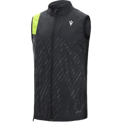 Macron Eliot Lex Vest - Zwart/Neon Geel - XL Macron Eliot Lex Vest - Zwart/Neon Geel - XL