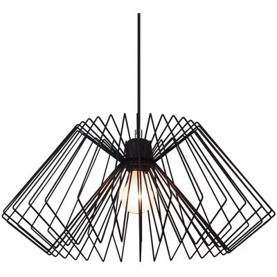 Oresteluchetta - Lampada pendente moderna nera - Ø50cm, H25cm Oresteluchetta - Lampada pendente moderna nera - Ø50cm, H25cm