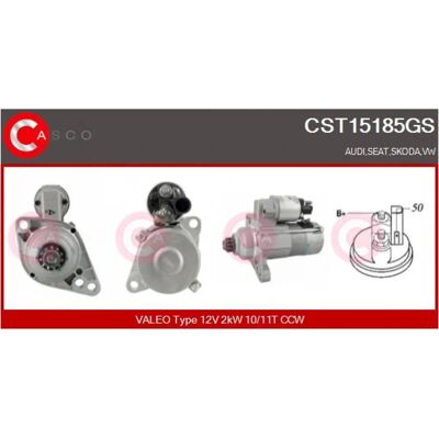 CASCO CST15185GS - Starter CASCO CST15185GS - Starter