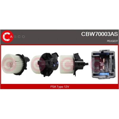 CASCO CBW70003AS OEM 6441T8 - Ventilador interno CASCO CBW70003AS OEM 6441T8 - Ventilador interno