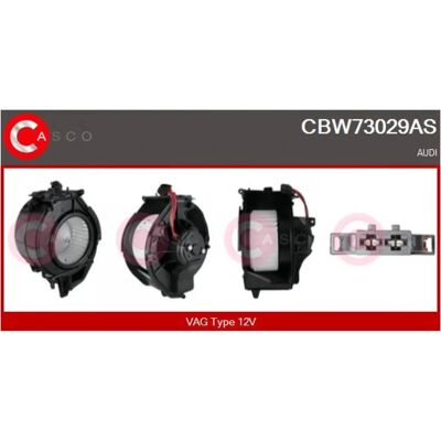 Ventilateur intérieur CASCO CBW73029AS - OEM VAG 4F0820020 & 4F0820020A - Publicité Ventilateur intérieur CASCO CBW73029AS - OEM VAG 4F0820020 & 4F0820020A - Publicité