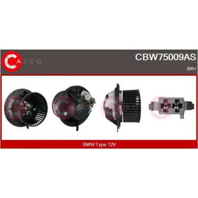 CASCO CBW75009AS - Innendüsenventilator - OEM BMW Teile CASCO CBW75009AS - Innendüsenventilator - OEM BMW Teile