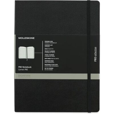 Moleskine XL 19x25cm Hardcover 96 pp. - 620800 Moleskine XL 19x25cm Hardcover 96 pp. - 620800
