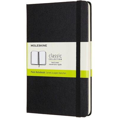 Moleskine Cahier Classique Couverture Rigide Moyen Vide 208 pages noir Moleskine Cahier Classique Couverture Rigide Moyen Vide 208 pages noir