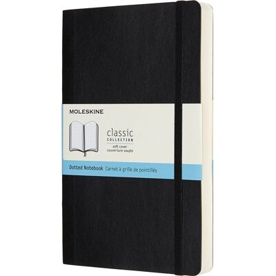 Cahier Moleskine Classique Souple à Points 400 pages noir Cahier Moleskine Classique Souple à Points 400 pages noir
