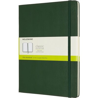 Moleskine Classic Notizbuch Hardcover A4 Blanko 192 Seiten myrtegrün Moleskine Classic Notizbuch Hardcover A4 Blanko 192 Seiten myrtegrün