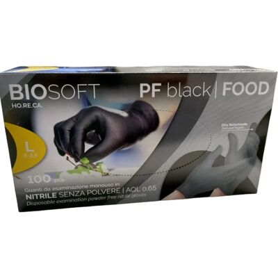 Gants jetables en nitrile TOOLTEK - Sécurité alimentaire, Sans poudre, Noirs - Publicité Gants jetables en nitrile TOOLTEK - Sécurité alimentaire, Sans poudre, Noirs - Publicité