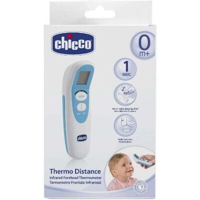 Termometro Infrarossi Digitale Chicco - Veloce, Senza Contatto, Blu e Bianco Termometro Infrarossi Digitale Chicco - Veloce, Senza Contatto, Blu e Bianco