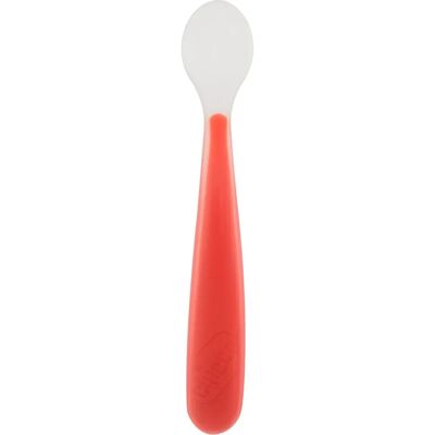 Cuchara de Silicona Chicco para Bebés 6m+ Cuchara de Silicona Chicco para Bebés 6m+
