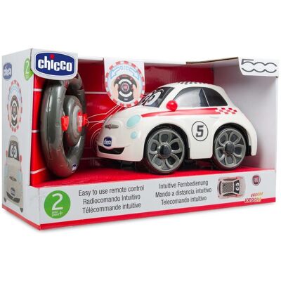 Chicco Fiat 500 Sport - Zdalnie sterowane auto - Białe Chicco Fiat 500 Sport - Zdalnie sterowane auto - Białe