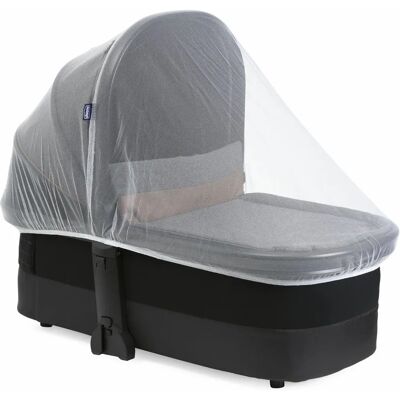 Moustiquaire blanche Chicco pour poussette - Mosquito net for baby stroller - Publicité Moustiquaire blanche Chicco pour poussette - Mosquito net for baby stroller - Publicité