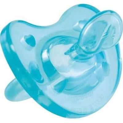 Poppetta in Silicone Blu Chicco - Poppetta Neonati Poppetta in Silicone Blu Chicco - Poppetta Neonati