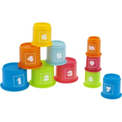 Chicco 7511000000 Building Toy - Stack & Count Numbers Chicco 7511000000 Building Toy - Stack & Count Numbers