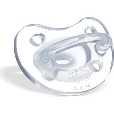 Ciocco Gommotto in Silicone per Bambini 16-36 MESI Trasparente Ciocco Gommotto in Silicone per Bambini 16-36 MESI Trasparente