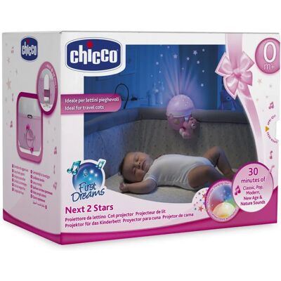 Chicco 07647-10 jouet interactif - Veilleuse, Projecteur, Ourson Doux - Publicité Chicco 07647-10 jouet interactif - Veilleuse, Projecteur, Ourson Doux - Publicité