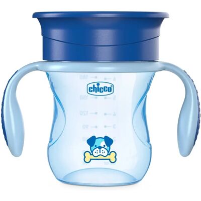 Chicco Perfect 360 taza de entrenamiento - Asas ergonómicas - Sin derrames Chicco Perfect 360 taza de entrenamiento - Asas ergonómicas - Sin derrames